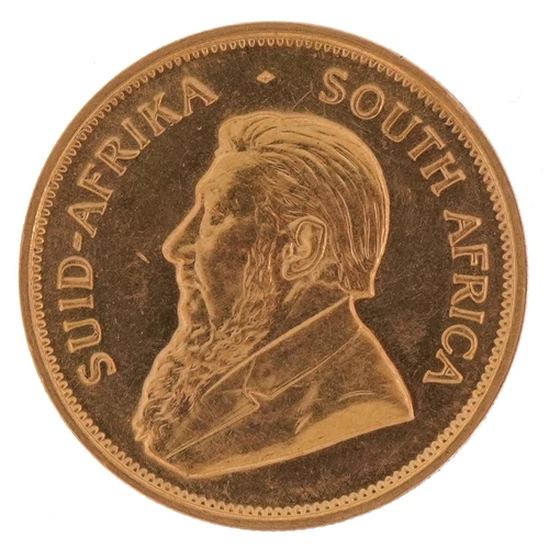4 - South Africa 1974 one ounce gold krugerrand - this lot is sold without buyer’s premium, the hammer p... 