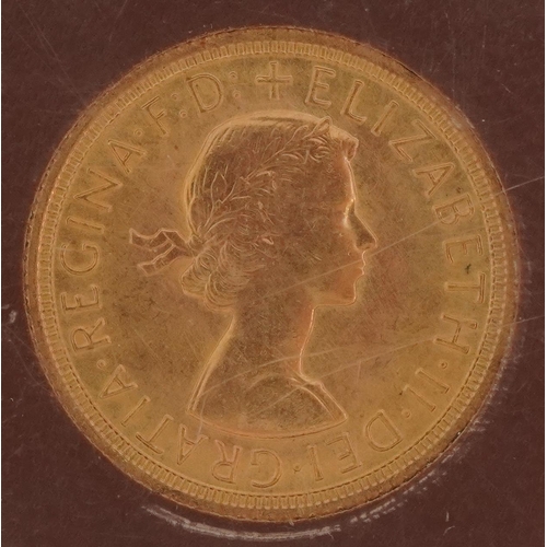 45 - Elizabeth II 1966 gold sovereign - this lot is sold without buyer’s premium, the hammer price is the... 