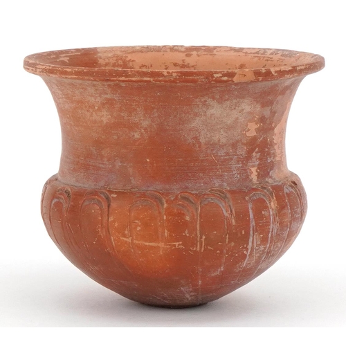 158 - Late Hellenic/early Roman Cypriot terracotta drinking vessel, circa first century BC/AD, 9.5cm high