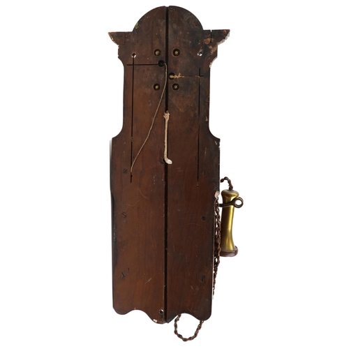 561 - Early 20th century mahogany National Telephone Company Limited wall telephone manufactured by Wester... 