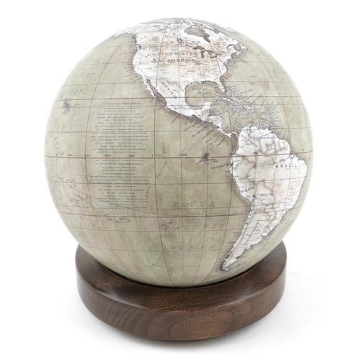 170 - Bellerby & Co hand made mini desk globe from the London Plane Collection on stand with protective bo... 