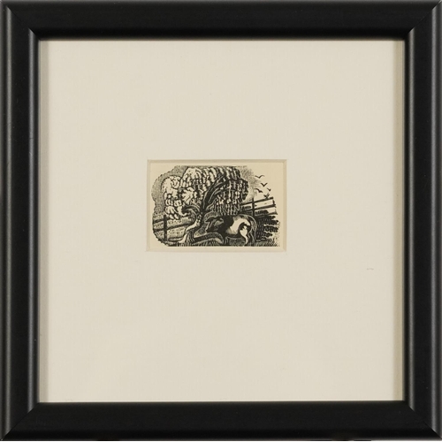 Eric Ravilious - Farmyard landscapes, set of three wood engravings ...