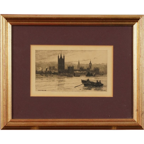 495 - Wilfred William Ball - Westminster, 19th century print, published June 15th 1836 by W R Deighton, Ch... 