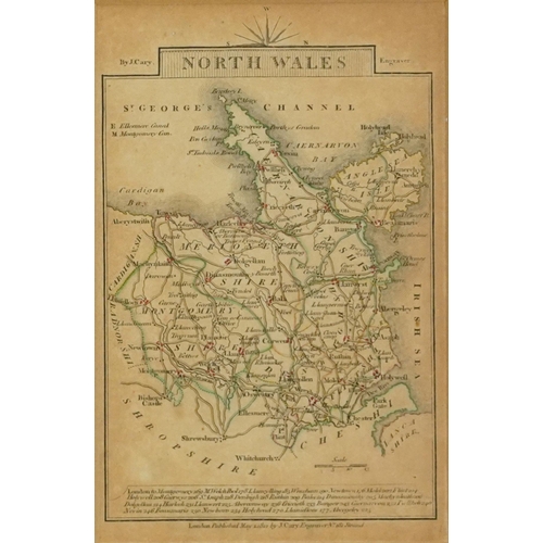 1866 - Five 19th century maps including Gloucestershire, Wiltshire, Somersetshire and Wales, published May ... 