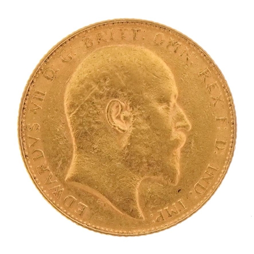 55 - Edward VII 1910 gold sovereign