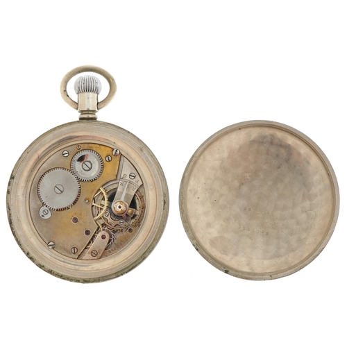 83 - Cyma, vintage Midland & Great Western Railway Island pocket watch engraved M & GW 18 to the back of ... 