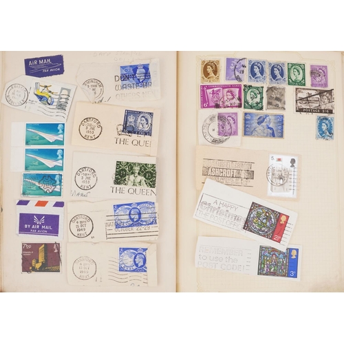 74 - Collection of 19th century and later British and world stamps, some arranged in albums, including Pe... 