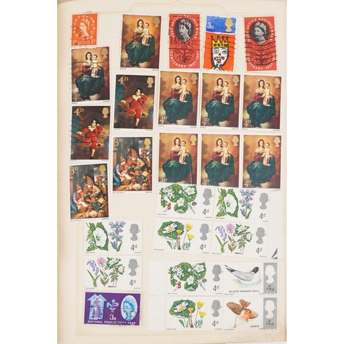 74 - Collection of 19th century and later British and world stamps, some arranged in albums, including Pe... 