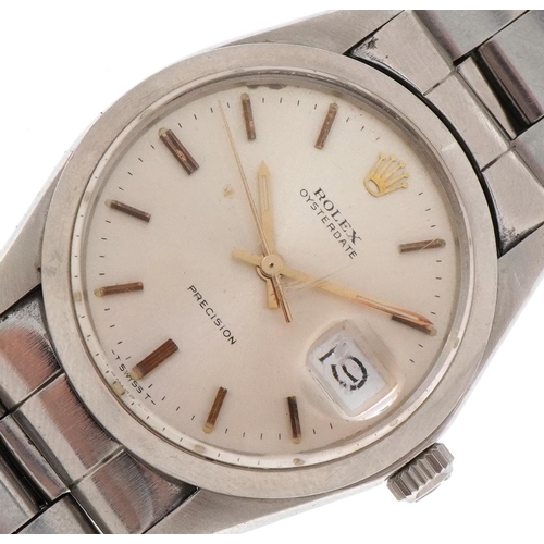 110 - Rolex, gentlemen's Rolex Oysterdate wristwatch  with certificate and paperwork housed in a Lassale b... 