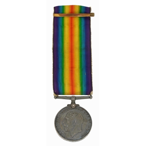 2388 - British military World War I 1914-18 war medal awarded to 340527SJT.F.W.BARRETT.R.A.