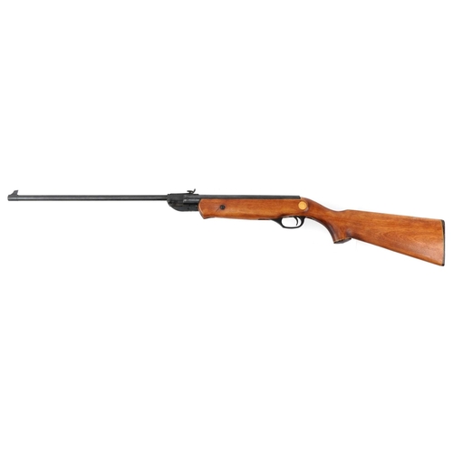 2519 - Russian .177 cal snap barrel air rifle impressed 30880, 104cm in length