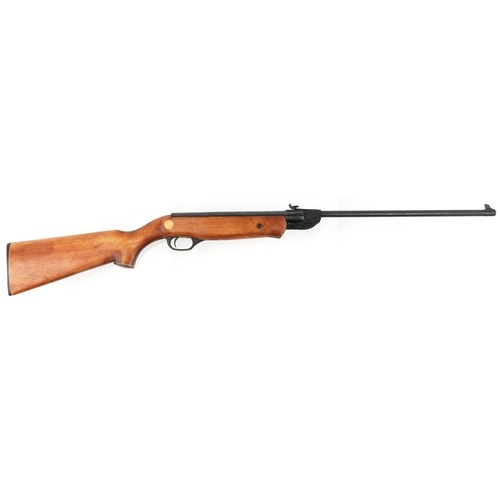 2519 - Russian .177 cal snap barrel air rifle impressed 30880, 104cm in length