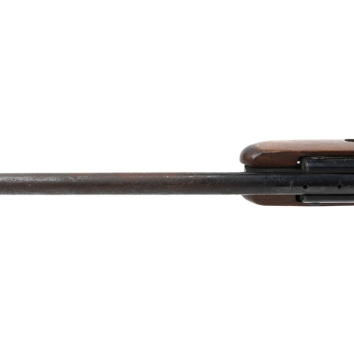 2518 - BSA .22 cal snap barrel air rifle with 3-9x40 scope, 111cm in length