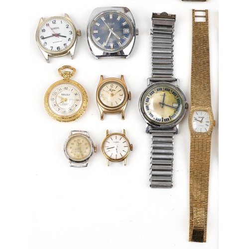 3963 - Vintage and later ladies and gentlemen's wristwatches including Sekonda, Avia and Timex