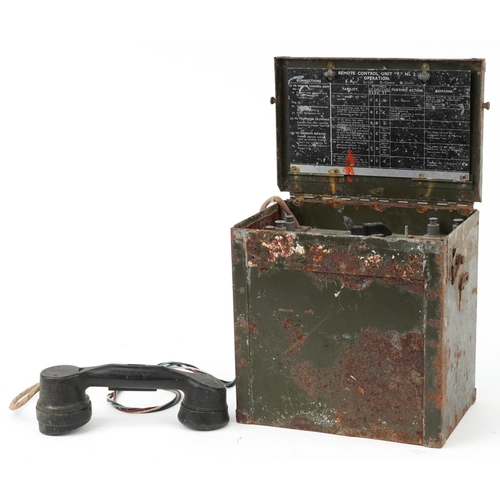 2448 - Military interest remote control unit F no 2