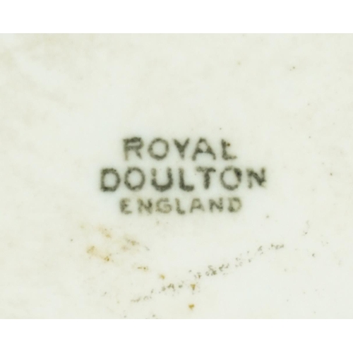 100 - Royal Doulton Children series oval wall plaque impressed G-12 to the reverse, 24cm x 19cm