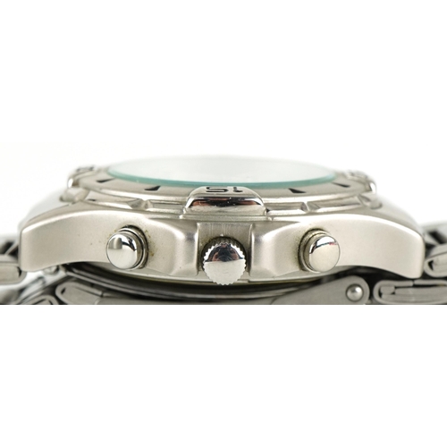 3912 - Ecole Nationale d'Equitation, gentlemen's Le Cadre Noir de Saumur wristwatch with tin, 36.5mm in dia... 
