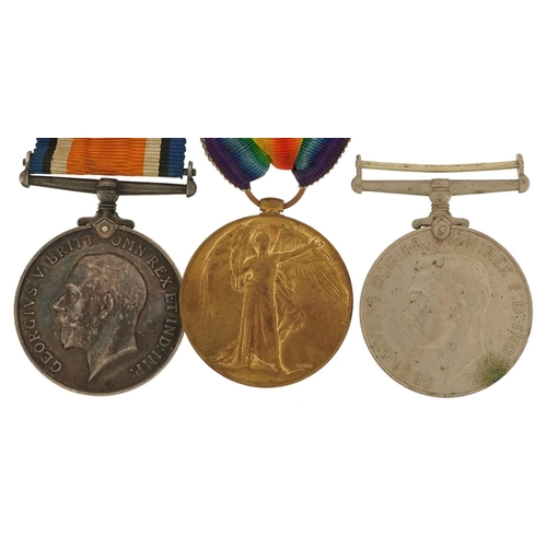 2387 - British military World War I pair and World War II Defence medal, the pair awarded to LIEUT.T.H.WOOD... 