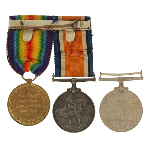 2387 - British military World War I pair and World War II Defence medal, the pair awarded to LIEUT.T.H.WOOD... 