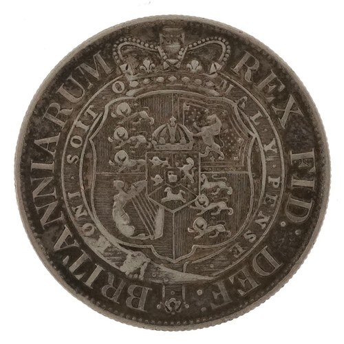 2530 - George III 1818 half crown