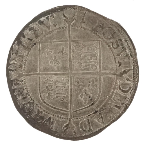 Elizabeth I hammered silver shilling