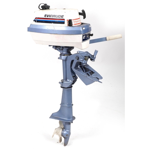 Evinrude 4 outboard motor, serial number 48B36EB67568