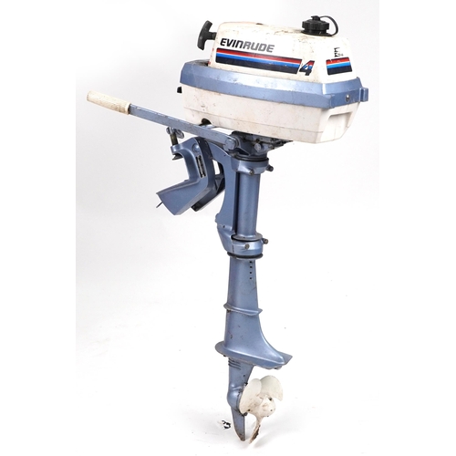 Evinrude 4 outboard motor, serial number 48B36EB67568