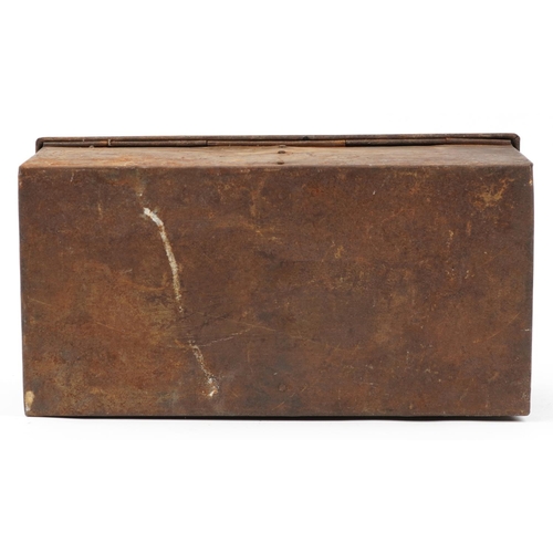 2439 - Military interest Lewis gun ammunition tin, 49cm wide