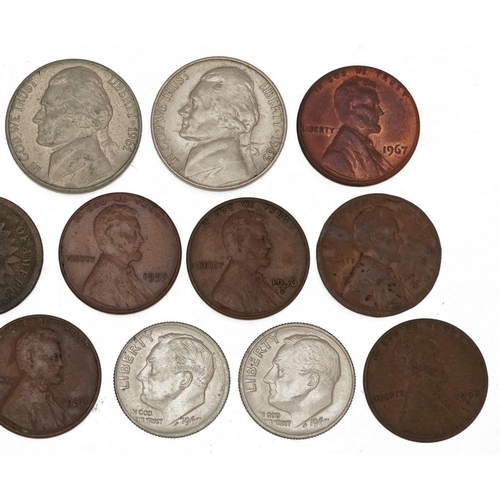 2569 - American coinage including one cent