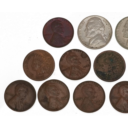 2569 - American coinage including one cent