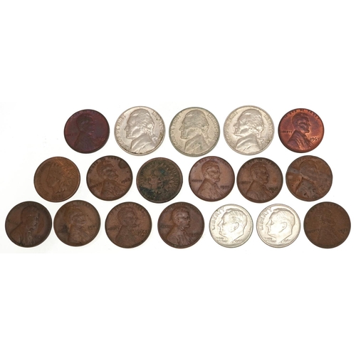 2569 - American coinage including one cent