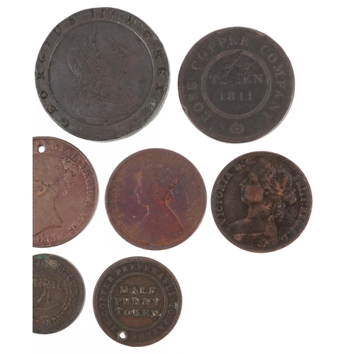 2570 - 18th century and later coinage including George III cartwheel penny