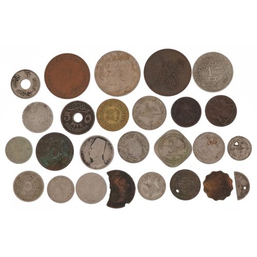 2551 - Various Persian and British coinage