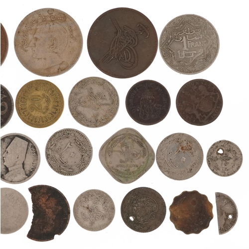 2551 - Various Persian and British coinage