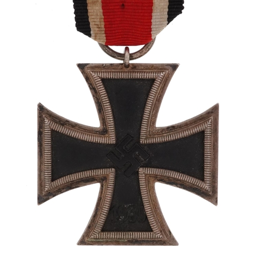 2482 - German military Third Reich Iron Cross, 2nd Class with ribbon
PROVENANCE: Brought back from Germany ... 