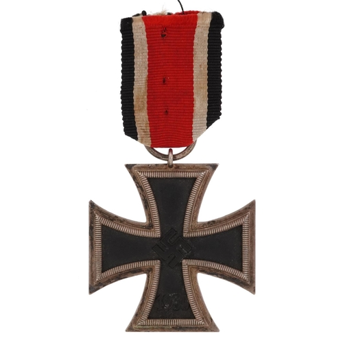 2482 - German military Third Reich Iron Cross, 2nd Class with ribbon
PROVENANCE: Brought back from Germany ... 