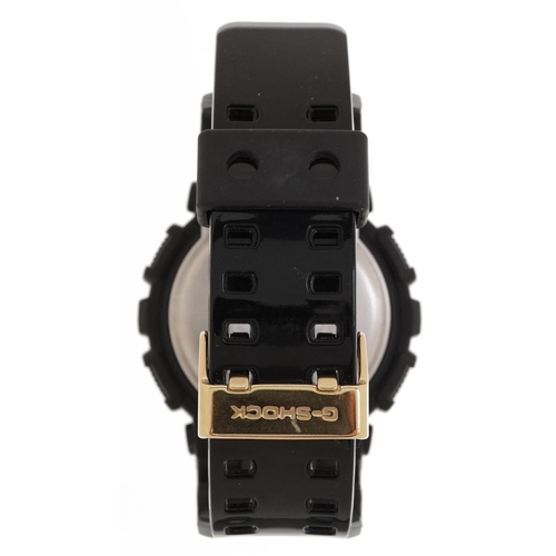 3892 - Casio, gentlemen's Casio G-Shock WR20BAR wristwatch with box and paperwork, the case 50.8mm wide