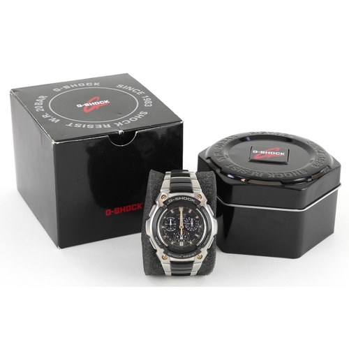 3896 - Casio, gentlemen's Casio G-Shock MT-G multiband 5 wristwatch model 5022 with box and paperwork