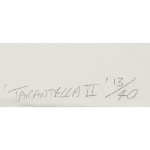 186 - Peter Randall Page 2016 - Tarantella I and Tarantella II, pair of pencil signed prints on paper with... 