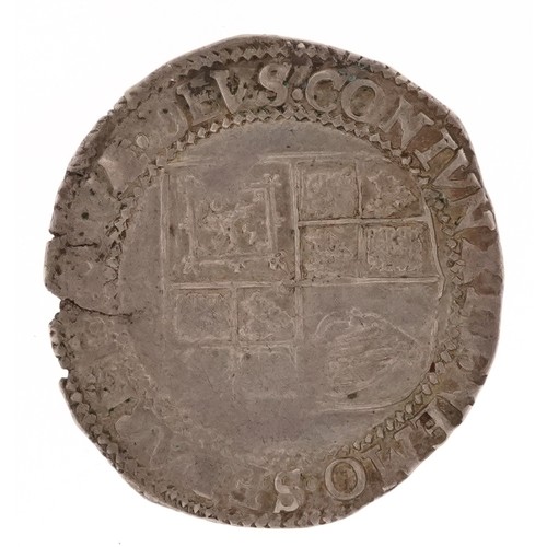 2526 - James I Scottish silver shilling, 3cm in diameter