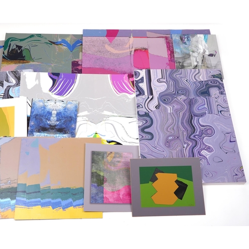 873 - Fourteen contemporary Richard Blower art and photography prints on board, the largest 119cm x 75cm
(... 