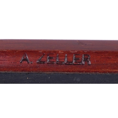 622 - Stentor Student full sized cello, paper label to the interior, the back 30.5 inches in length