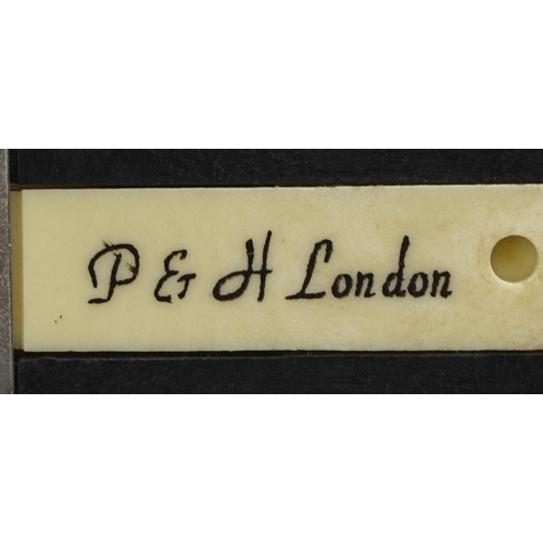 610 - Andreas Zeller for Stentor Music Co, wooden violin with bow and fitted case, the violin back 15.5 in... 