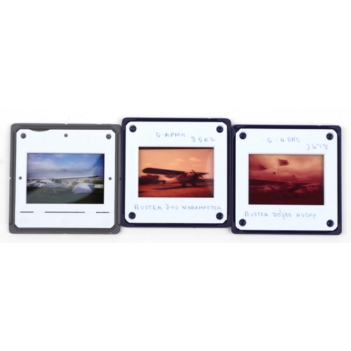 847 - Extensive collection of aviation interest Kodak 35mm slides, approximately seven hundred and fifty