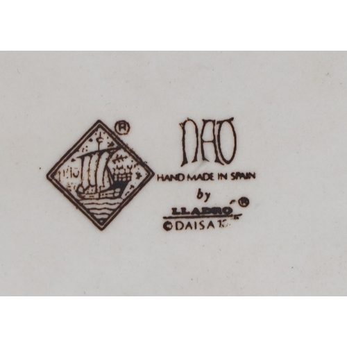 629 - Collectable china comprising Hutschenreuther bird group, Royal Doulton Heather figurine HN2956, pair... 