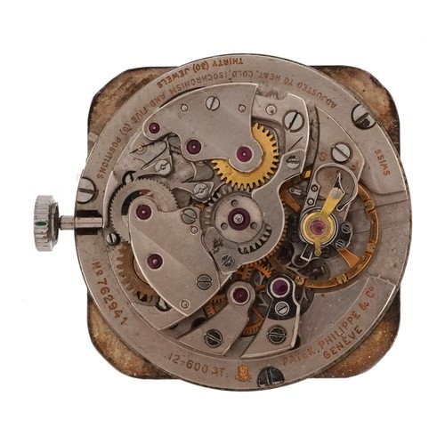 3819 - Patek Philippe, gentlemen's manual wristwatch, the movement numbered 762941, the case 29.5mm wide