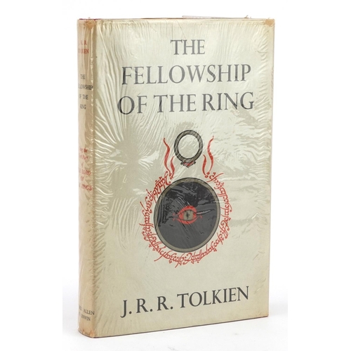 791 - The Fellowship of the ring by J R R Tolkien, hardback book with dust jacket