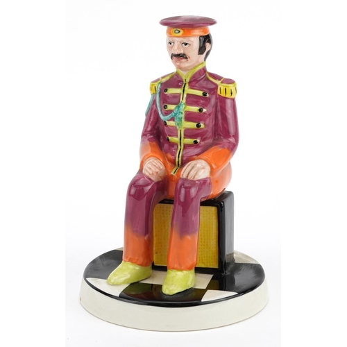 639 - Lorna Bailey hand painted Beatles figure, Legend of the 20th Century figurine 3 with certificate, li... 