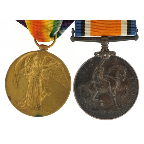 1229 - British military World War I pair awarded to 108176PTE.J.F.FIRTH.L'POOLR.