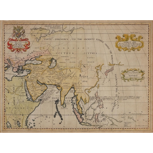 803 - A New Map of Ancient Asia Dedicated to His Highness William Duke of Gloucester, early 18th century h... 